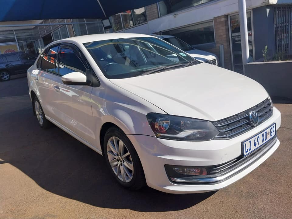 2019 VOLKSWAGEN POLO 6 SEDAN 1.6 71 000KM MANUEL PETROL WHITE COLOR