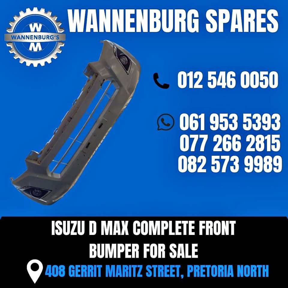 ISUZU D MAX FRONT BUMPER FOR SALE - Private Seller