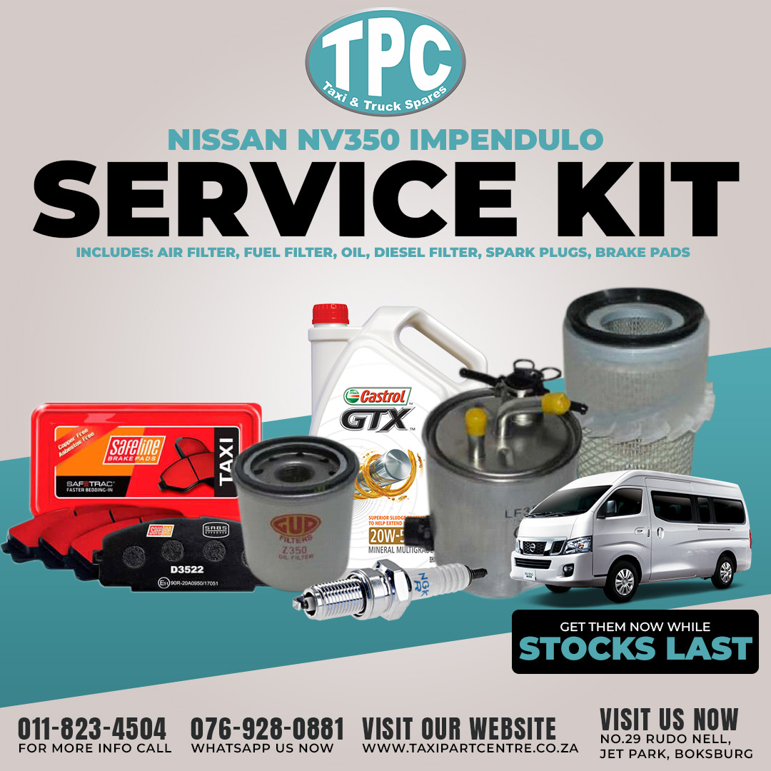 Get your Service Kit for a Nissan NV350 Impendulo - Private Seller Get your Service Kit for a Nissan NV350 Impendulo - Private Seller
