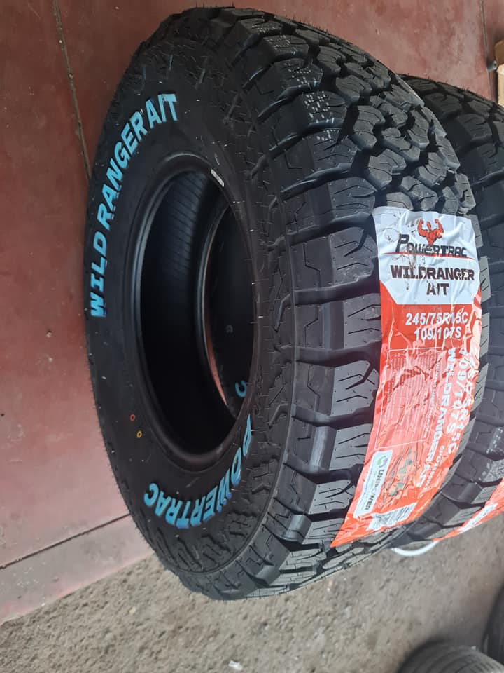 4x245/75/15 powertrac Brand new tyres fitted and balanced