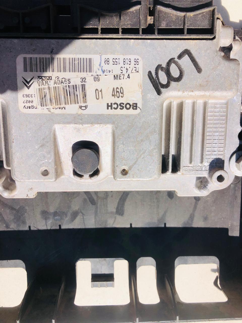 Peugeot 1007 engine control unit 1.6 capacity ECU - Private Seller Peugeot 1007 engine control unit 1.6 capacity ECU - Private Seller