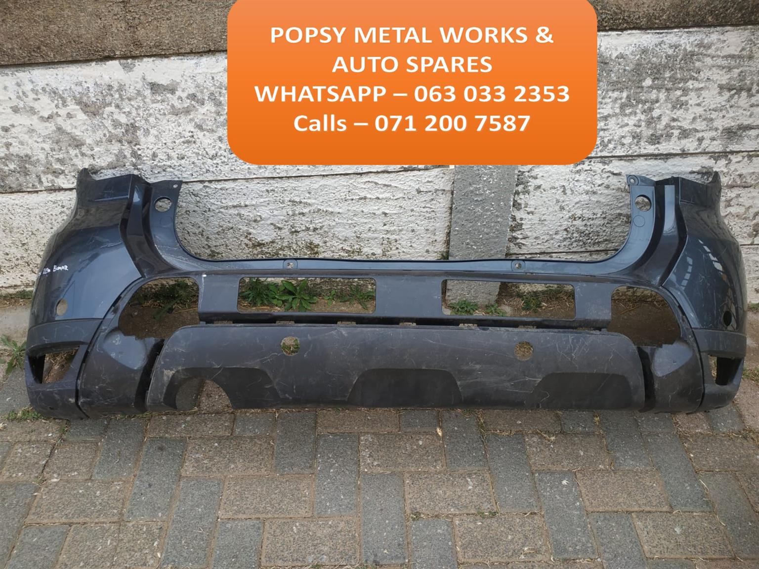 2019 ONWARDS RENAULT DUSTER REAR BUMPER - Private Seller