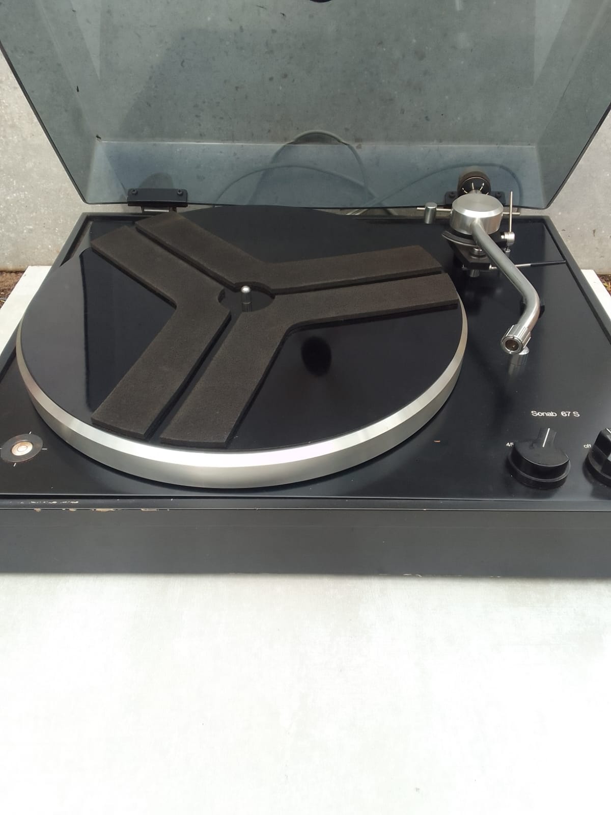 Turntable Vintage Belt Drive Sonab 67S