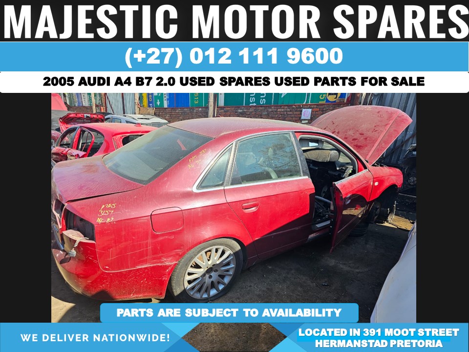 2005 Audi A4 B7 2.0 used parts used spares for sale- Red - Private Seller 2005 Audi A4 B7 2.0 used parts used spares for sale- Red - Private Seller