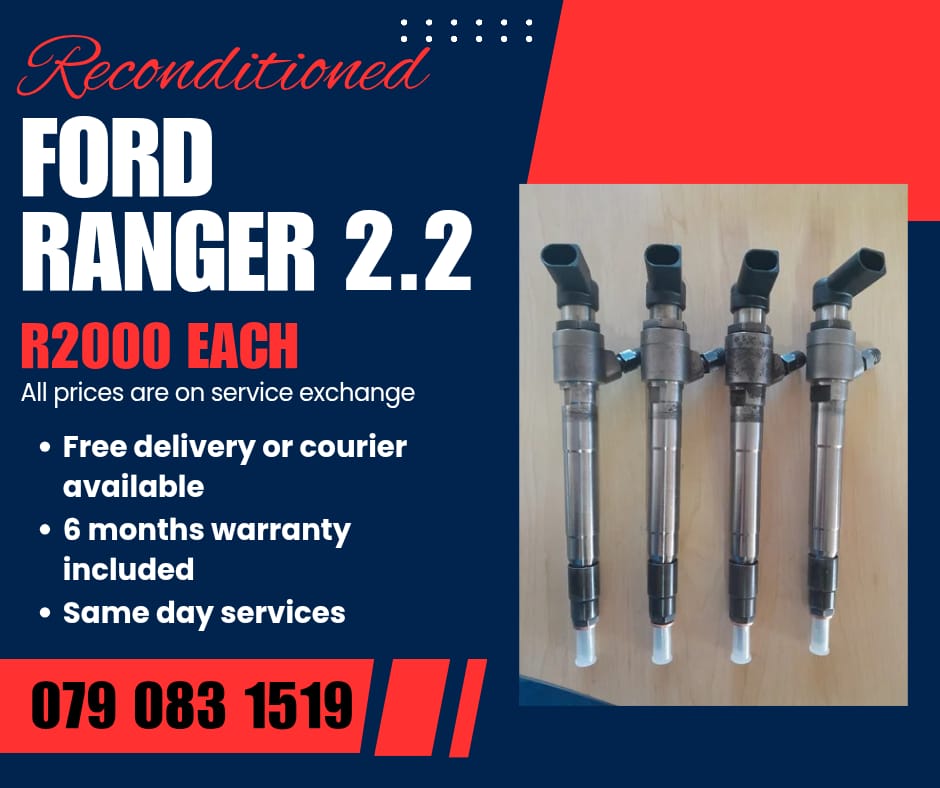 FORD RANGER 2.2 INJECTORS FOR SALE WITH WARRANTY - Private Seller FORD RANGER 2.2 INJECTORS FOR SALE WITH WARRANTY - Private Seller