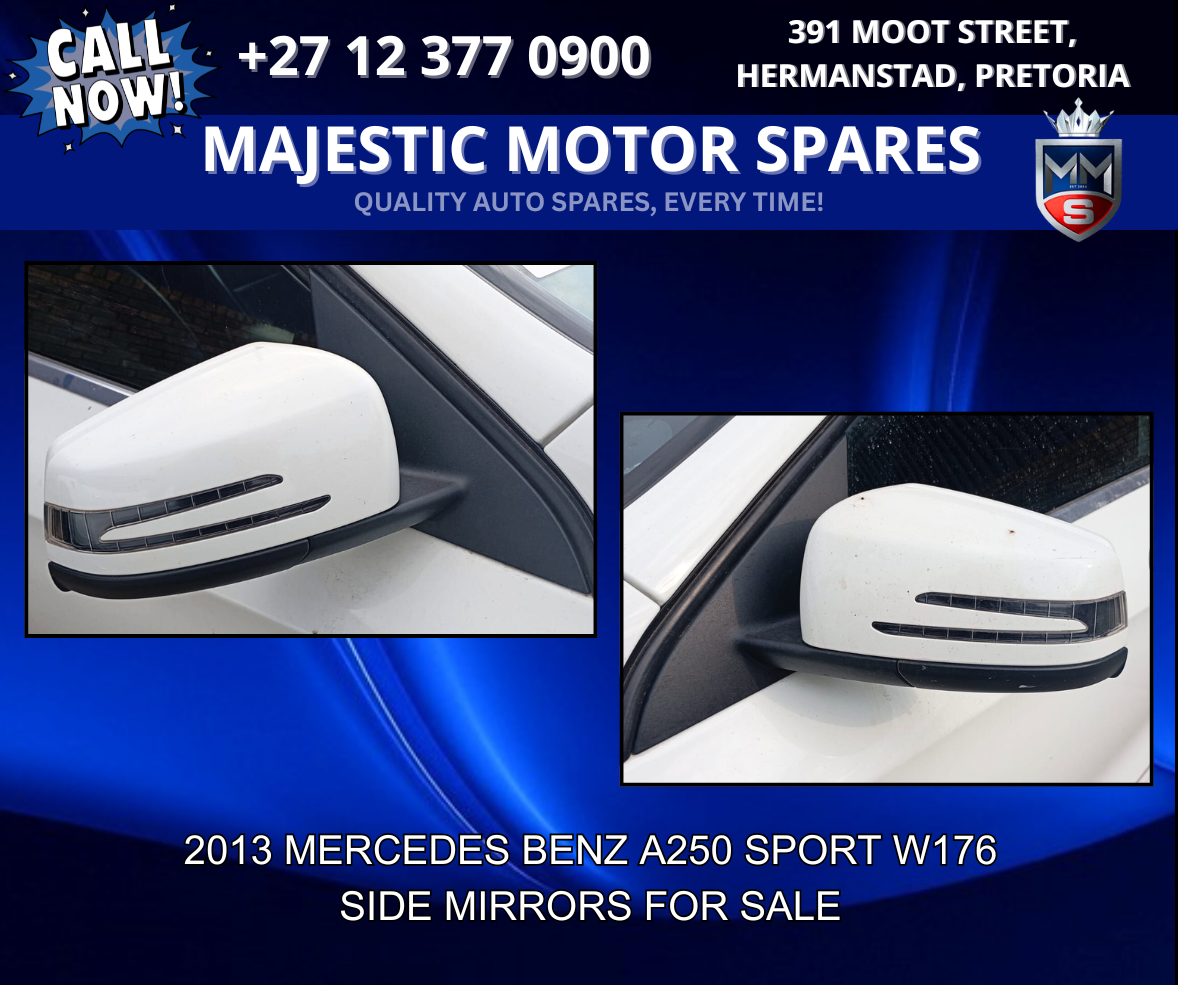 Mercedes A250 W176 Side Mirrors For Sale – Used - Private Seller Mercedes A250 W176 Side Mirrors For Sale – Used - Private Seller