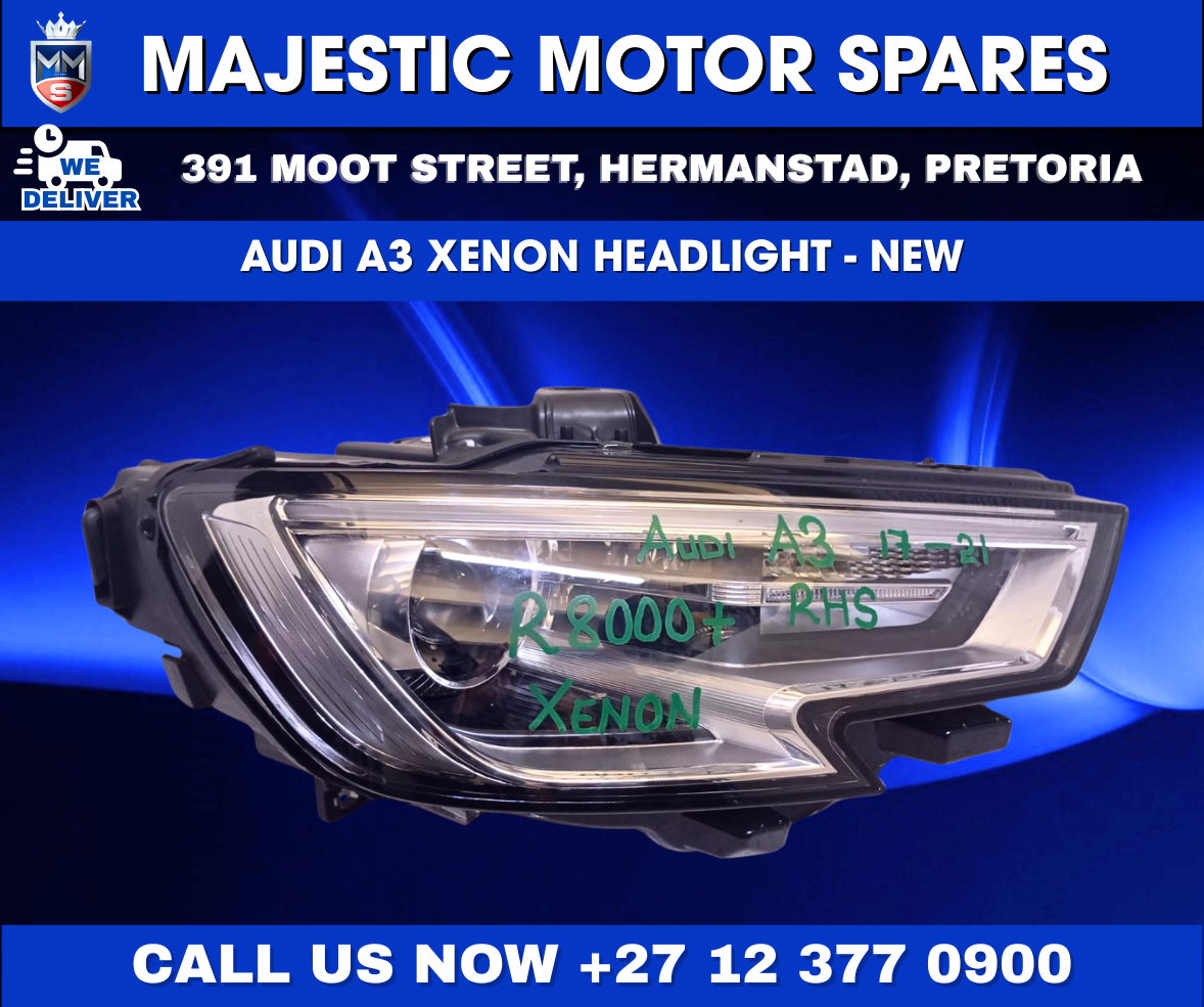 Audi A3 Xenon Headlight – Brand New - Private Seller Audi A3 Xenon Headlight – Brand New - Private Seller