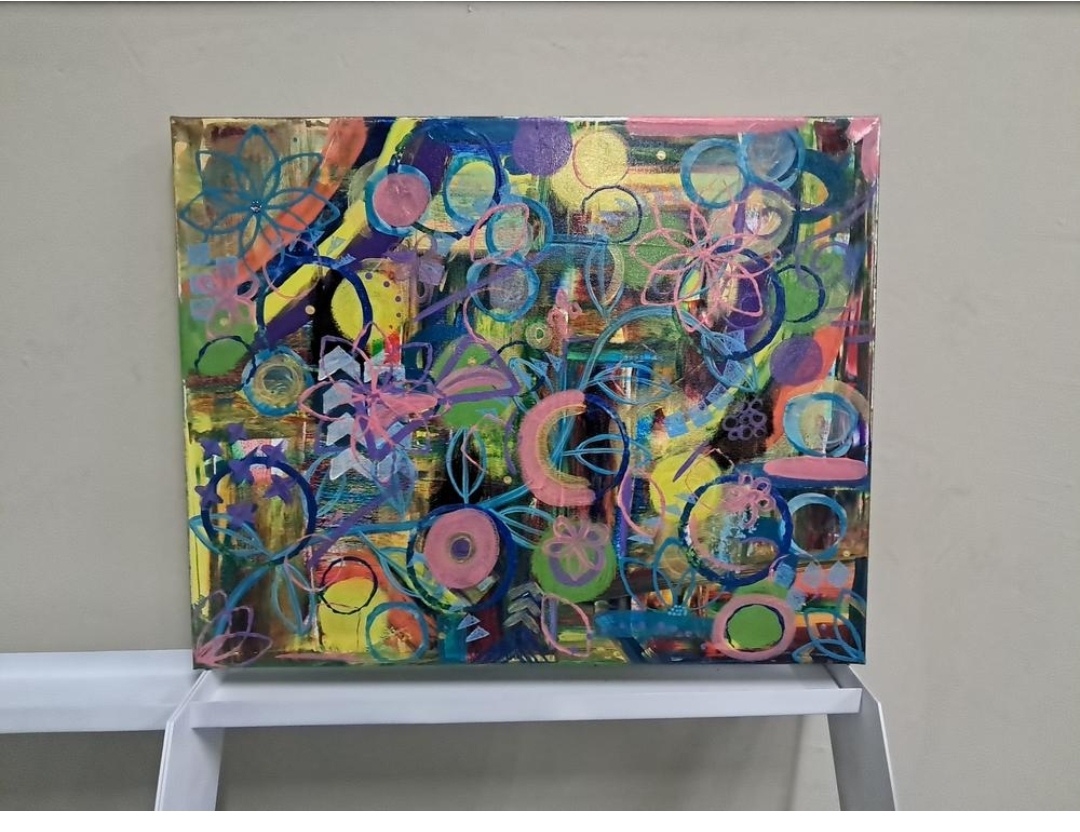 Acrylic painting 40cm x 50cm x 3cm Acrylic painting 40cm x 50cm x 3cm