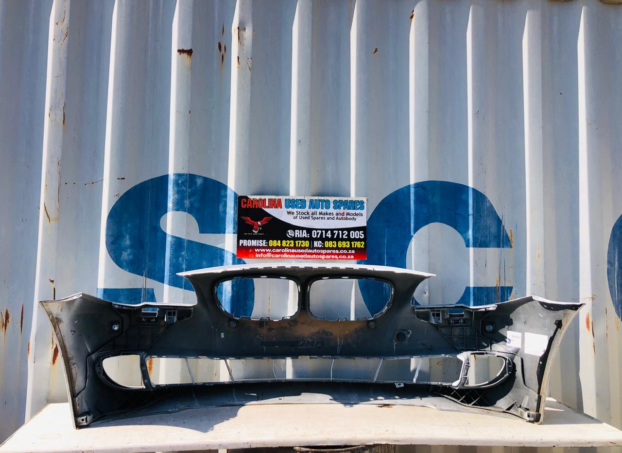 BMW F10/F11 5 series front bumper with washer and pdc holes (2010-2016) - Private Seller