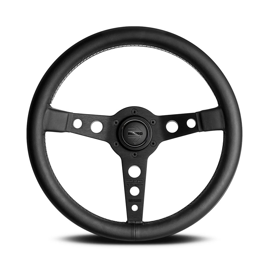 Momo VPROBLKED350R Prototipo Black edition 350mm Sport Steering Wheel
