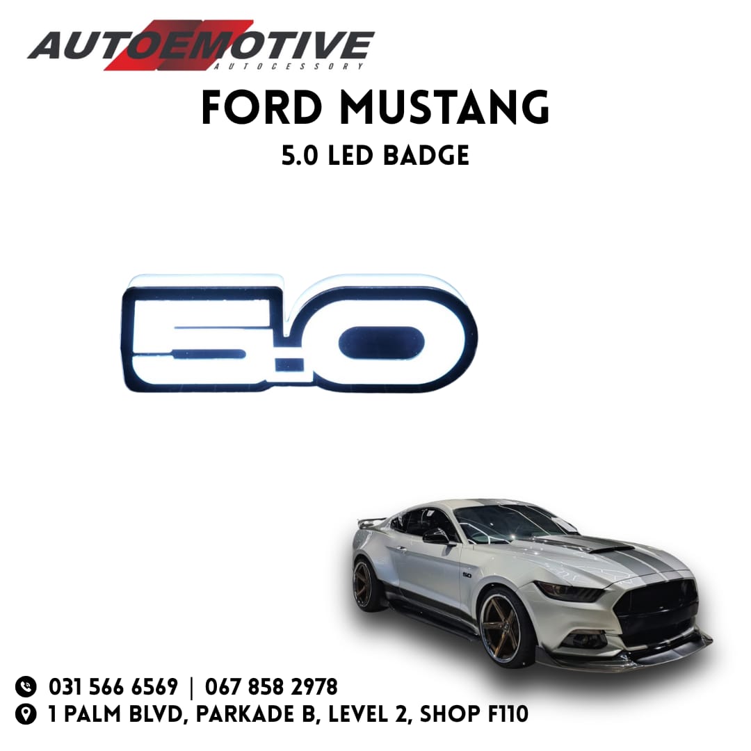 Ford Mustang 5.0 LED Badge - Private Seller Ford Mustang 5.0 LED Badge - Private Seller