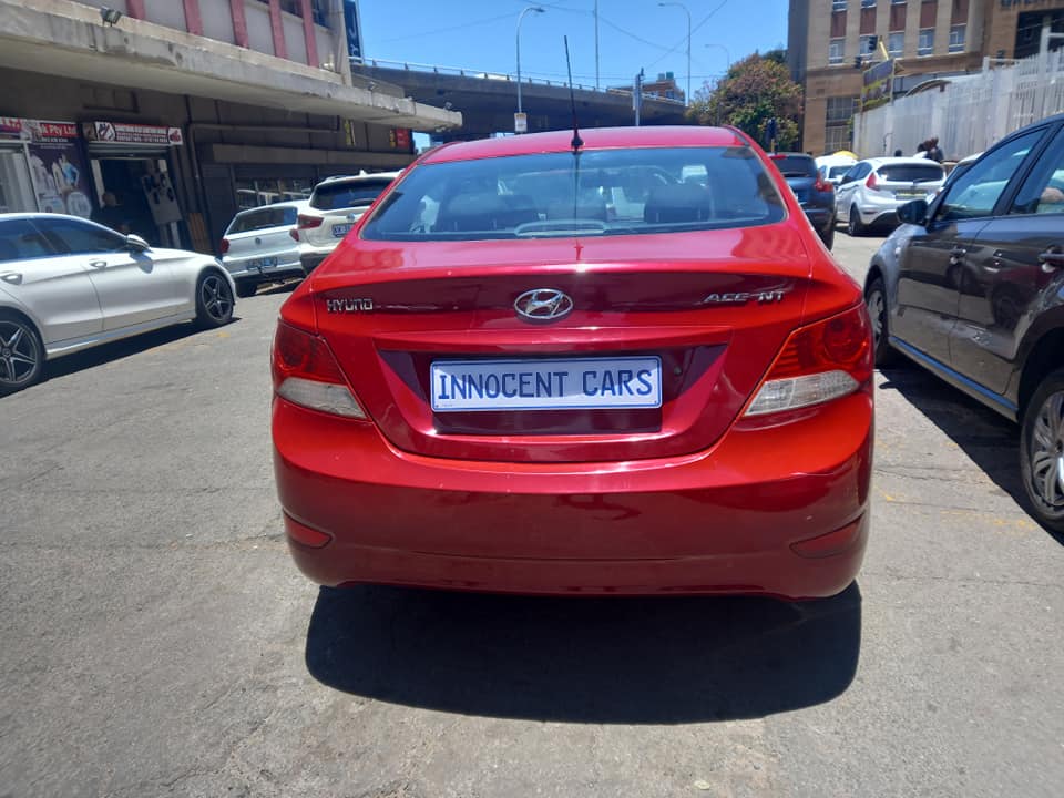 2012 HYUNDAI ACCENT 1.6 PETROL, MANUAL TRANSMISSION, NAROON COLOUR