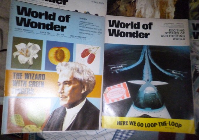 World of Wonder magazines 1973 & 1974 x 51