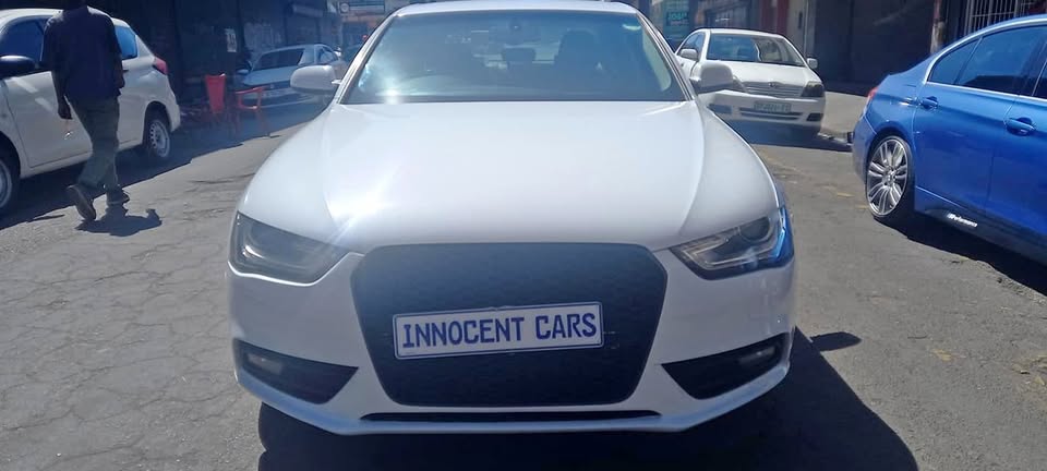 2015 AUDI A 4 2.0 Tdi AUTOMATIC TRANSMISSION, WHITE COLOUR,  76000KM