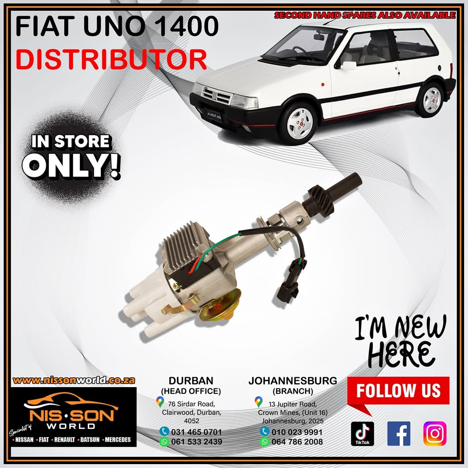FIAT UNO 1400 DISTRIBUTOR - Private Seller