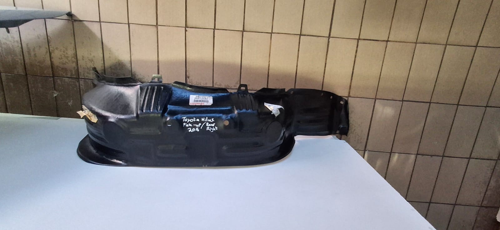 2016 TOYOTA HILUX PICK-UP REAR FENDER LINER RIGHTSIDE AVAILABLE FOR SALE - Private Seller 2016 TOYOTA HILUX PICK-UP REAR FENDER LINER RIGHTSIDE AVAILABLE FOR SALE - Private Seller