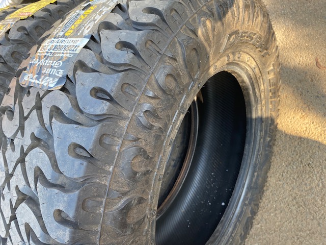 Tyres 285/65/18 Nitto only 3 available 4x4 tyres