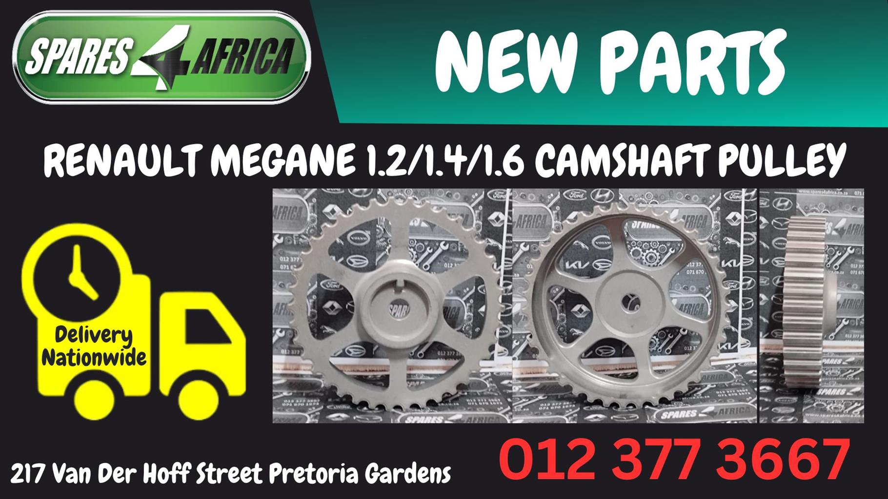 RENAULT MEGANE 1.2/1.4/1.6 CAMSHAFT PULLEY – BRAND NEW - Private Seller RENAULT MEGANE 1.2/1.4/1.6 CAMSHAFT PULLEY – BRAND NEW - Private Seller