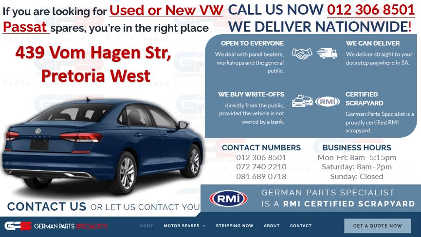 VW Passat New And Used Spare Parts For Sale - Private Seller VW Passat New And Used Spare Parts For Sale - Private Seller