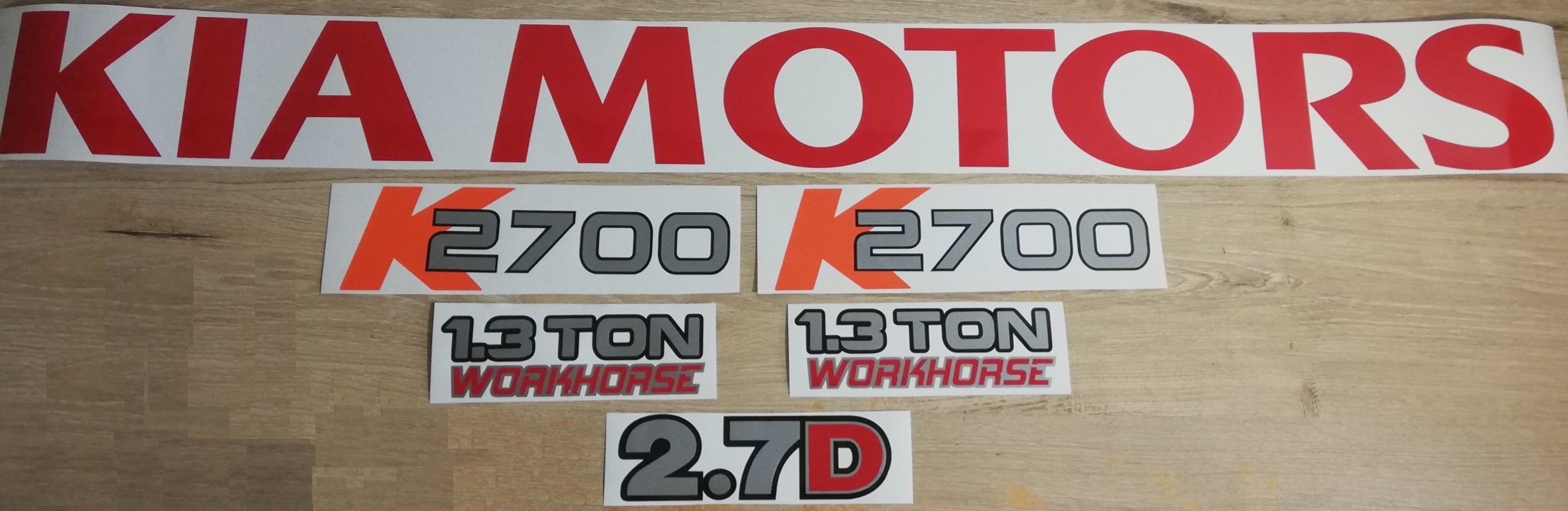 Kia K2700 door stickers decals - Private Seller Kia K2700 door stickers decals - Private Seller