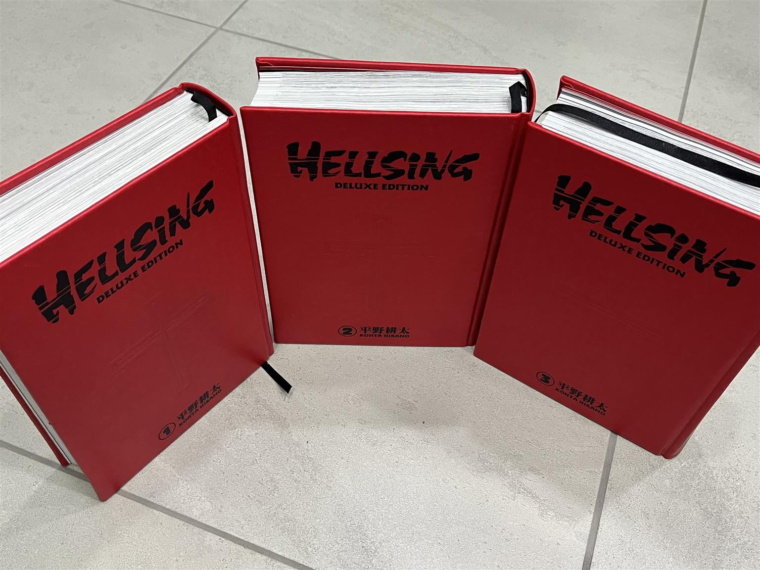 HELLSING DELUXE EDITION ALL VOLUMES 1-3