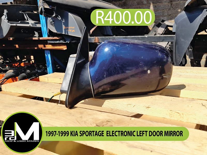 1997-1999 KIA SPORTAGE  ELECTRONIC LEFT DOOR MIRROR