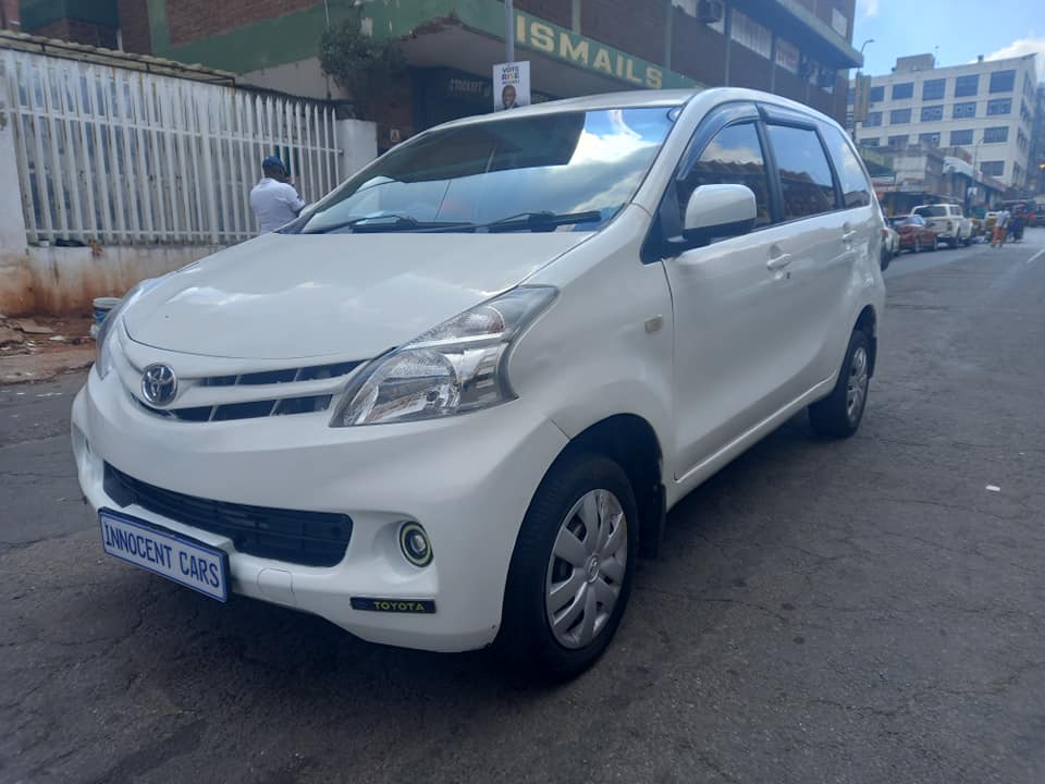 2014 TOYOTA AVANZA 1.5 PETROL, MANUAL TRANSMISSION, WHITE COLOUR