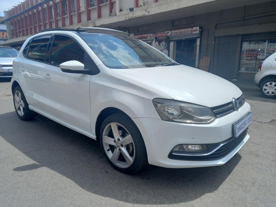 2016 VW POLO TSI 1.2 PETROL, MANUAL TRANSMISSION, WHITE COLOUR