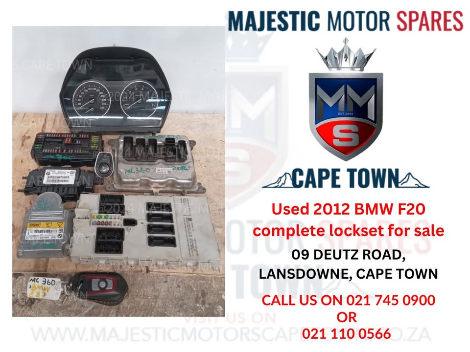 Used 2012 BMW F20 complete lockset for sale - Private Seller Used 2012 BMW F20 complete lockset for sale - Private Seller