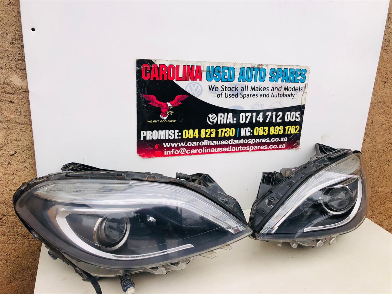 Mercedes Benz W246 B-class (intelligent) left and right side xenon headlights - Private Seller