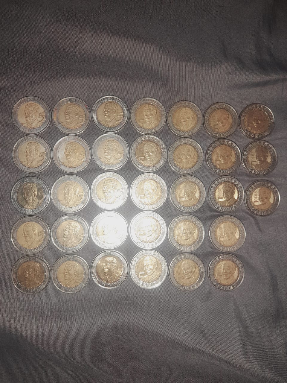 (203)R5 Mandela coins&old coins.only looking for a real buyer not fake buyers.