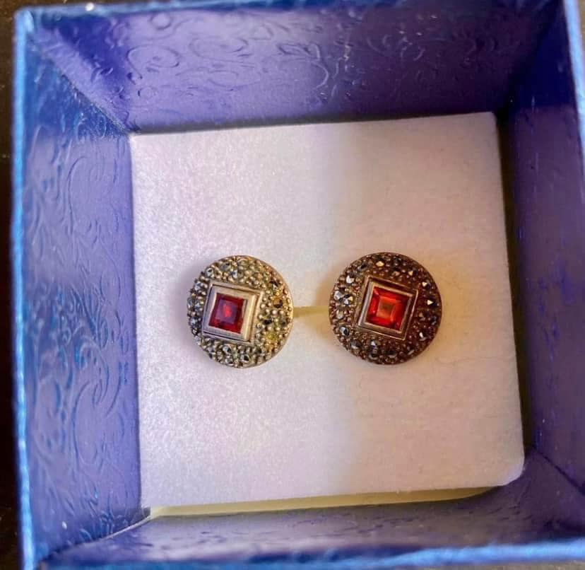 Vintage silver earrings