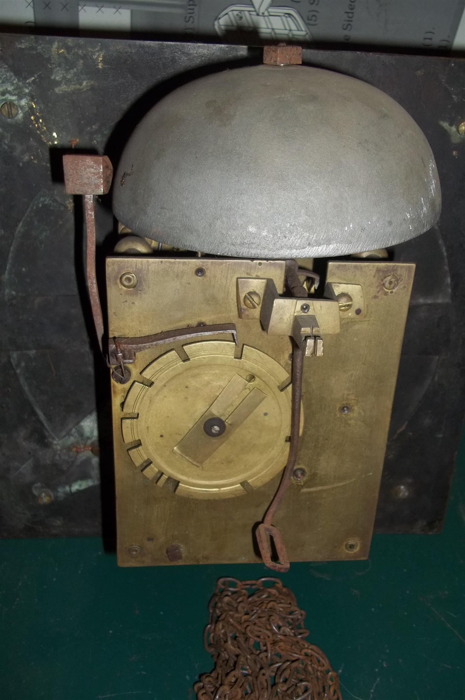 Antique Pedestal /Antique Clock Face