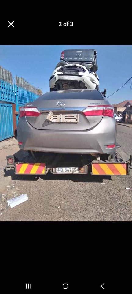 Toyota corrola 1.8 for stripping Toyota corrola 1.8 for stripping