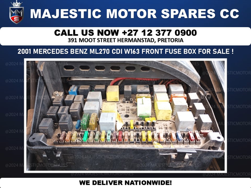 Mercedes Benz ML270 CDI W163 Front fuse box for Sale - Used - Private Seller