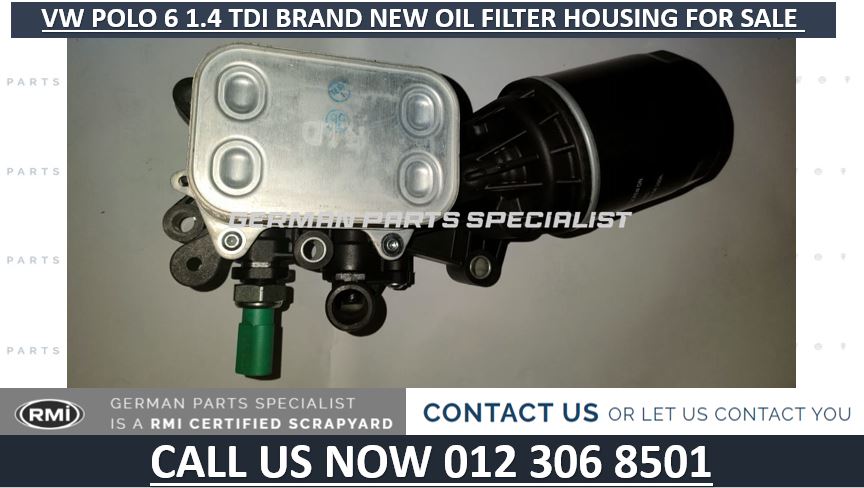 VW POLO 6 1.4 TDI BRAND NEW OIL FILTER HOUSING FOR SALE - Private Seller VW POLO 6 1.4 TDI BRAND NEW OIL FILTER HOUSING FOR SALE - Private Seller