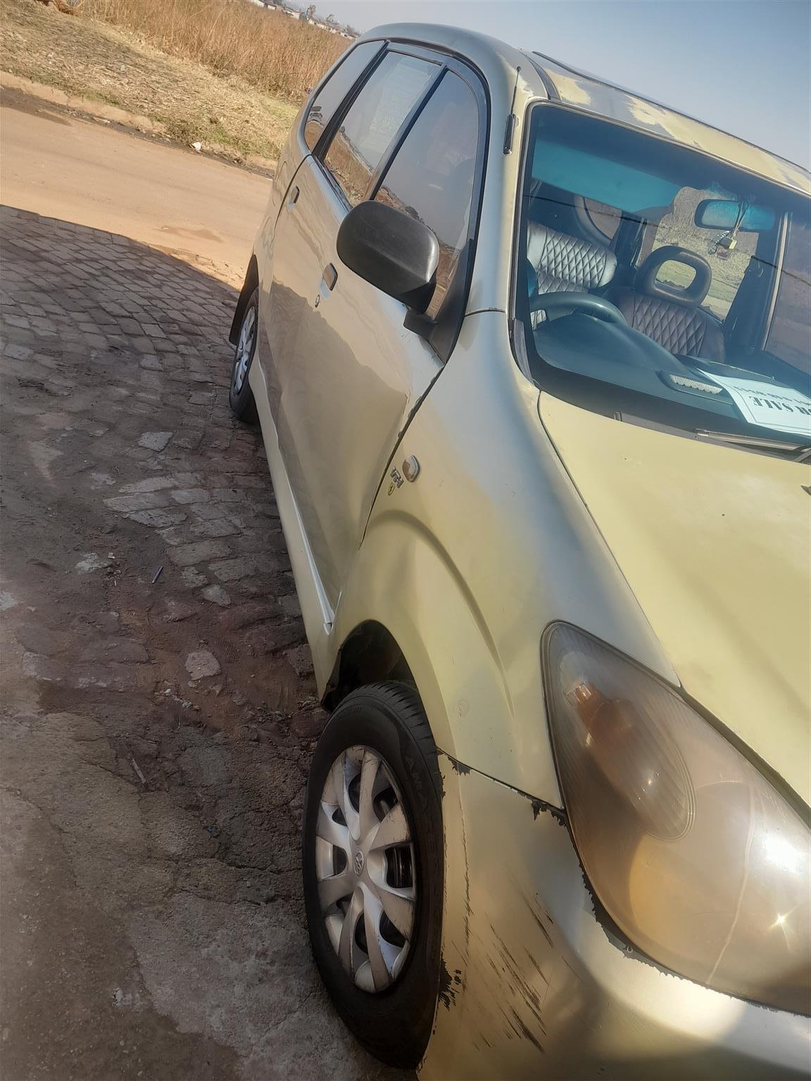 Toyota avanza good running condition body needs to be repainted