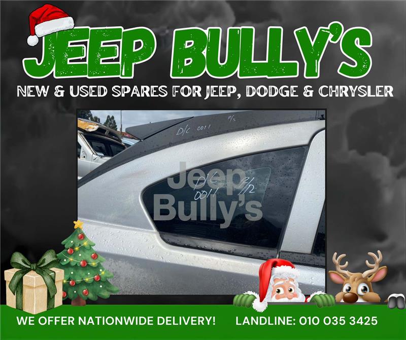 Right Rear Window Dodge Caliber - Private Seller Right Rear Window Dodge Caliber - Private Seller