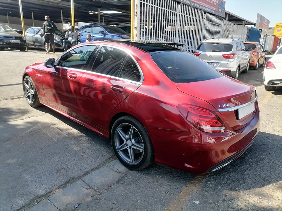 2016 Mercedes Benz C180 AMG Line Automatic Sunroof leather seat