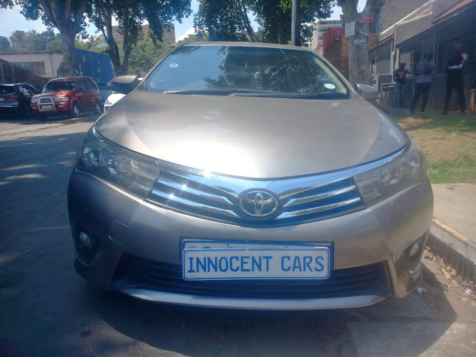 2014 TOYOTA COROLLA PRESTIGE 1.6 PETROL, MANUAL, GREY  COLOR, MILEAGE