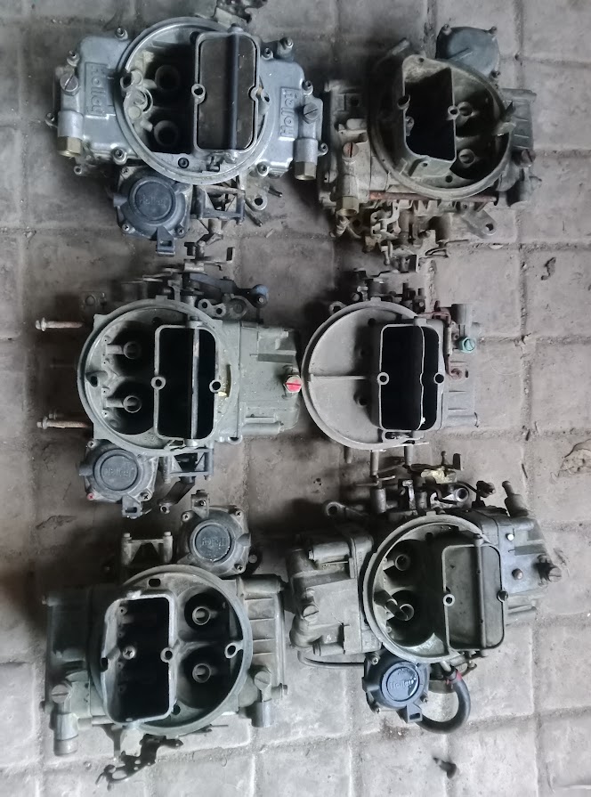 Various Assorted Holley Carbs. Various Assorted Holley Carbs.