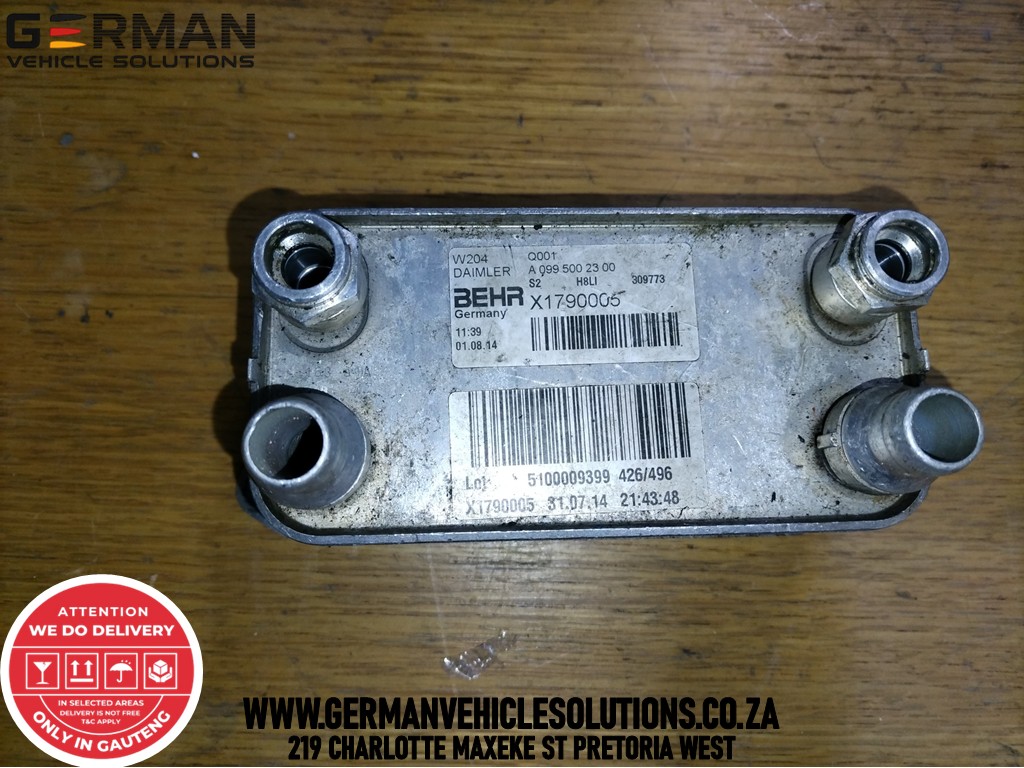 Mercedes c class w204 oil cooler for sale