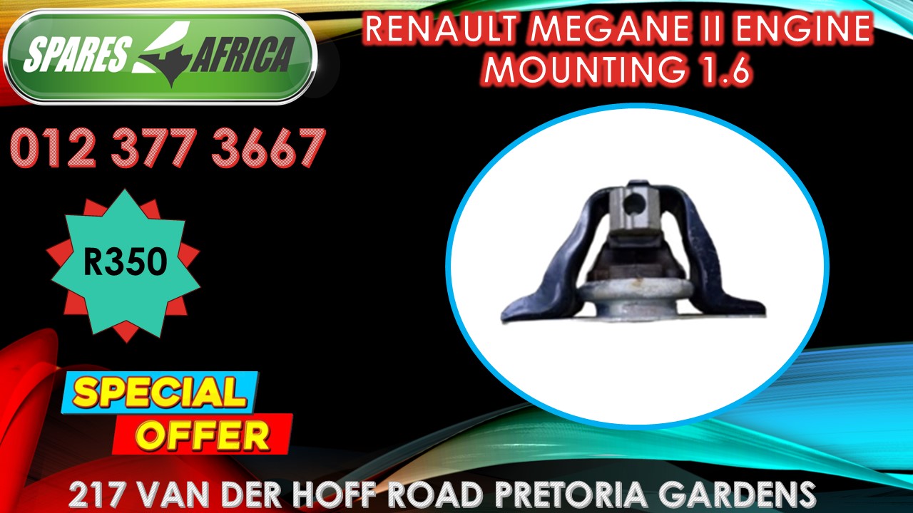 RENAULT MEGANE II ENGINE MOUNTING 1.6 - Private Seller RENAULT MEGANE II ENGINE MOUNTING 1.6 - Private Seller