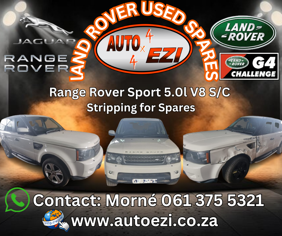 Range Rover Sport 5.0l V8 S/C Stripping for Spares