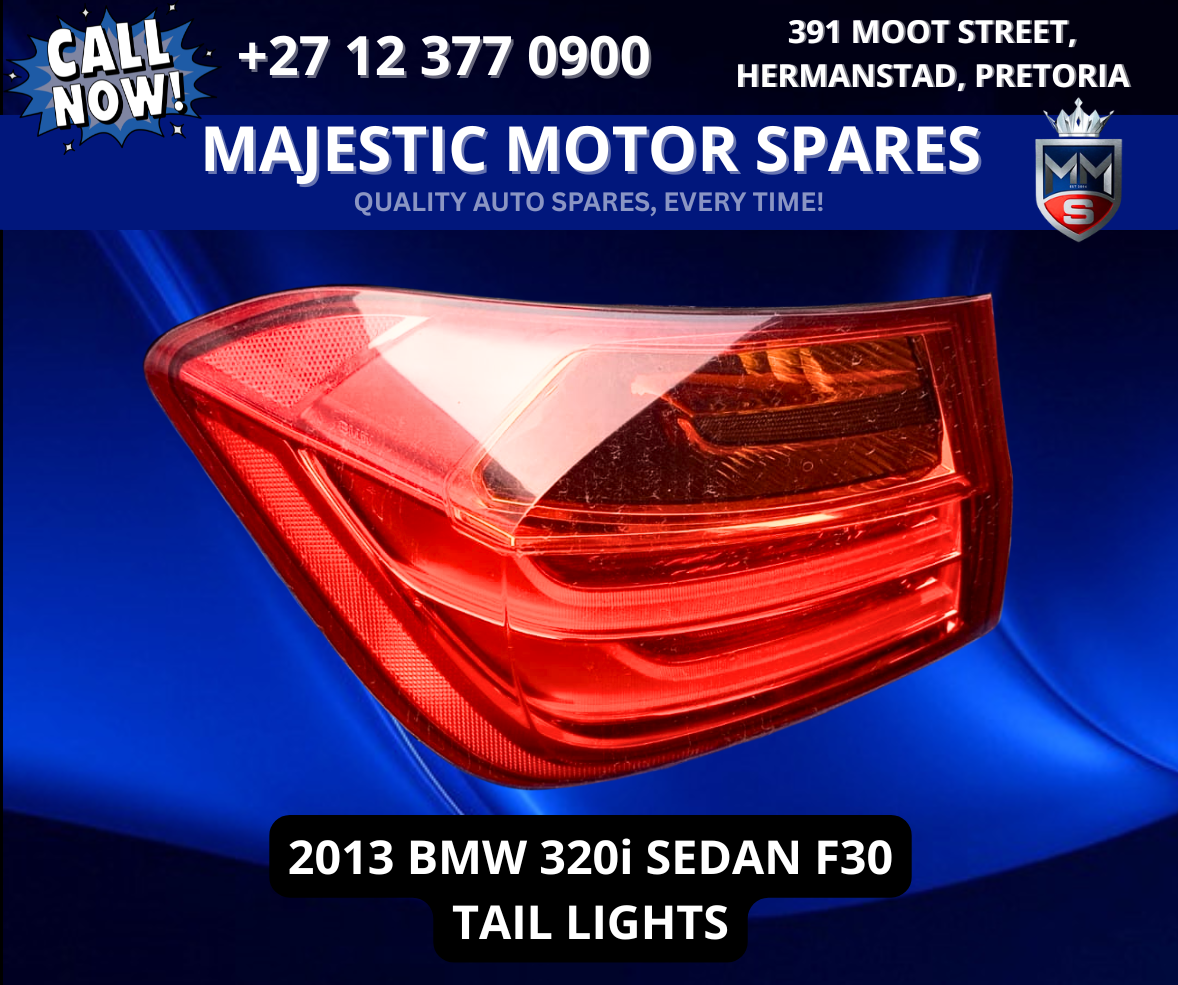 2013 BMW 320i F30 Sedan Tail Lights For Sale - Private Seller 2013 BMW 320i F30 Sedan Tail Lights For Sale - Private Seller