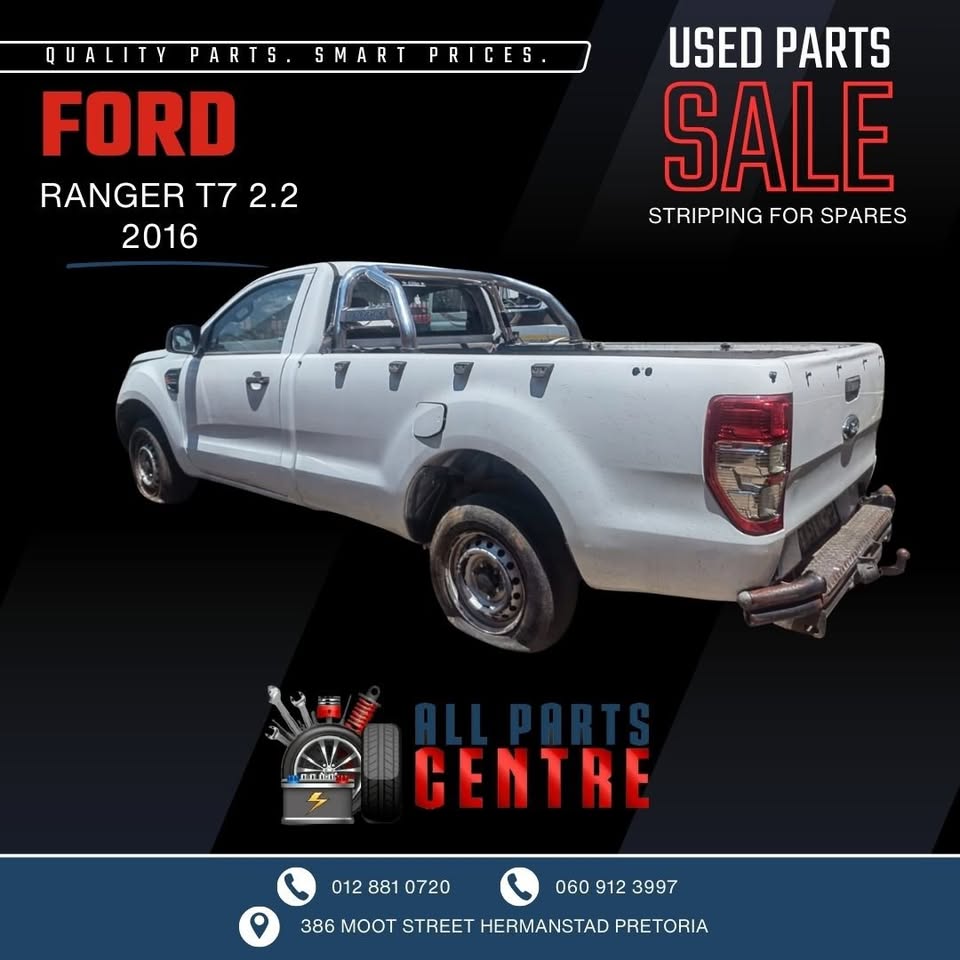 Ford Ranger T7 2.2 2016 manual diesel - Stripping for Spares - Private Seller Ford Ranger T7 2.2 2016 manual diesel - Stripping for Spares - Private Seller