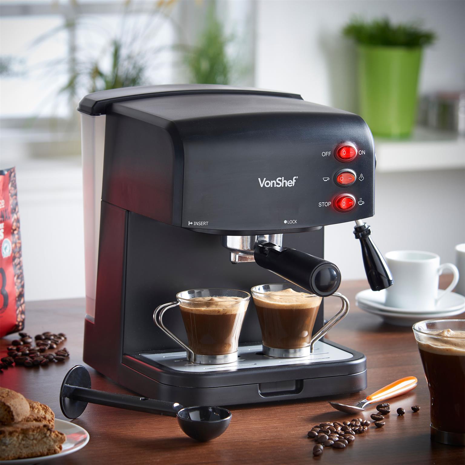 Stainless Steel Espresso Coffee Machine TI905201RW Junk Mail