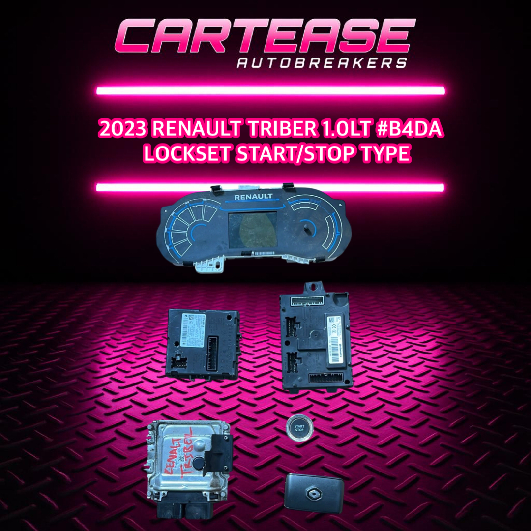 2023 RENAULT TRIBER 1.0 #B4DA LOCKSET START/STOP TYPE - Private Seller 2023 RENAULT TRIBER 1.0 #B4DA LOCKSET START/STOP TYPE - Private Seller