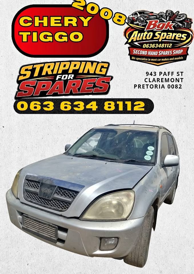 Chery tiggo 2008 stripping for spares - Private Seller Chery tiggo 2008 stripping for spares - Private Seller