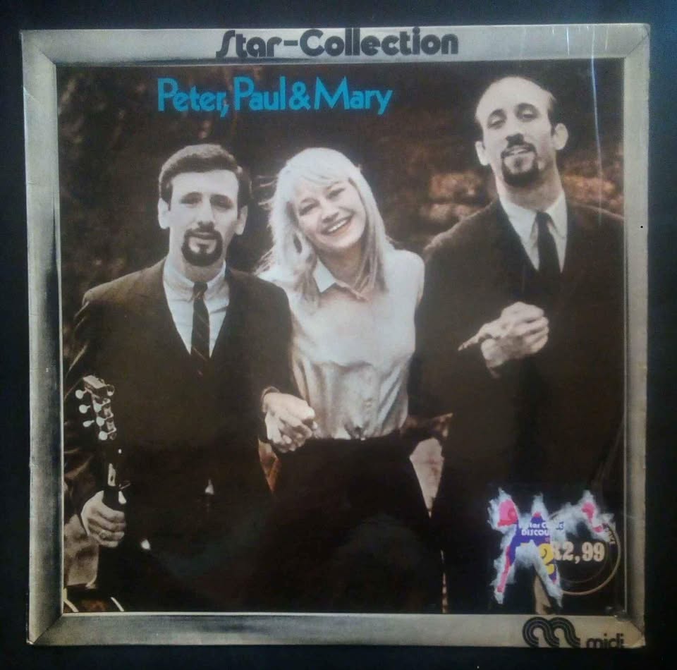 Peter, Paul & Mary – Star-Collection LP Record Peter, Paul & Mary – Star-Collection LP Record